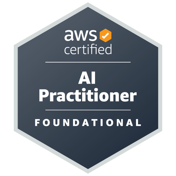 Certified AWS AI Practitioner